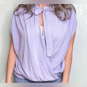 Anthropologie Lavender Sweater